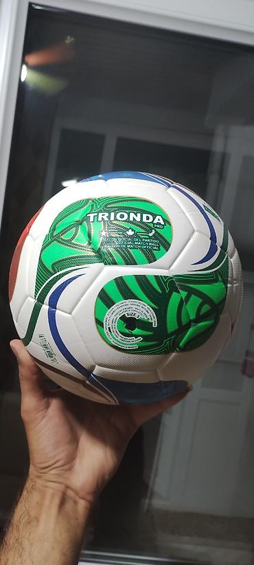 Спортивный инвентарь: TRIONDA Pro futbol topu – rəsmi oyun topu dizaynı - Ölçü: 5 (standard — 3