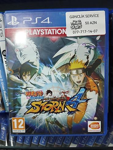 playstation service: PS4 üçün oyun diski: Naruto Shippuden: Ultimate Ninja Storm 4 - — 1