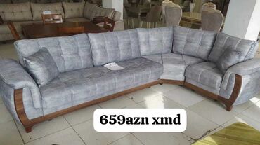 Masa və oturacaq dəstləri: Künc divan, Yeni, Açılan, Bazalı, Parça, Şəhərdaxili pulsuz çatdırılma