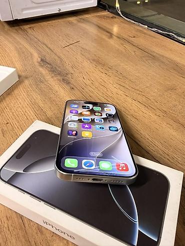 cd card: IPhone 16 Pro, цвет белый titanium в комплекте с коробкой. 88% 256гб — 3