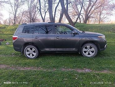 Toyota: Toyota Highlander: 2012 г., 3.5 л, Типтроник, Бензин, Кроссовер — 3