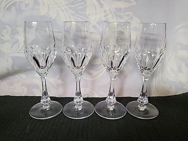 Ostali antikviteti: Case kristal,led kristal za vino iz 80ih.god. Case kristal — 8