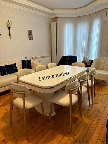 stol stul ev ucun: Qonaq otağı üçün, Yeni, 6 stul — 1