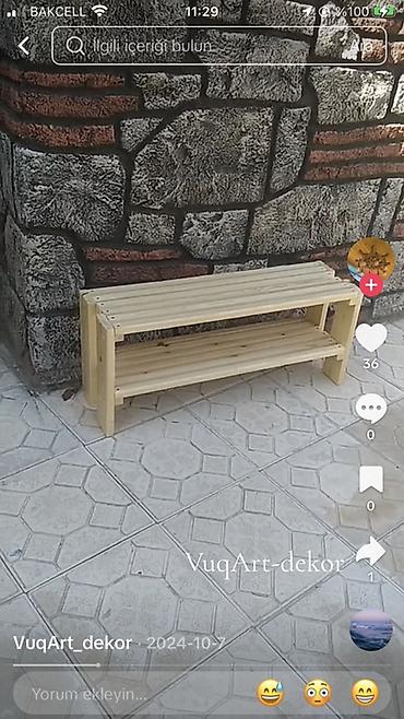 Rəflər: Dekorativ rəf — 15