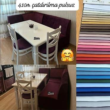 Divan və masa dəstləri: Künc divan və masa desti yeni — 1