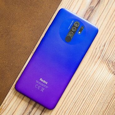 купить монитор бу: Redmi, Redmi 9, Б/у, 64 ГБ, цвет - Синий, 2 SIM