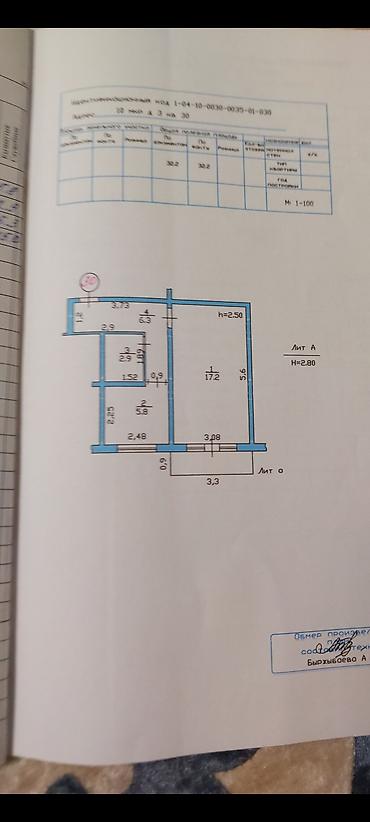 кварт: 1 комната, 32 м², 104 серия, 4 этаж, Косметический ремонт — 9