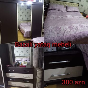 yatağlar: İkinəfərlik çarpayı, Dolab, Termo, 2 tumba, İşlənmiş