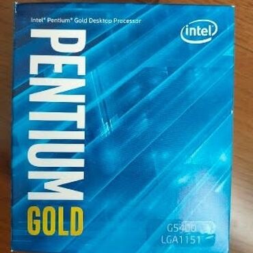 i3 4170 цена: Процессор, Жаңы, Intel Pentium Gold, 2 ядролор, ПК үчүн