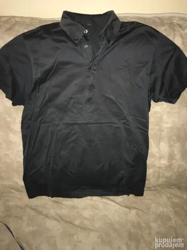 Majice: Majica na kratke rukave, L, XL, Giorgio Armani, bоја - Crna, Pamuk — 14