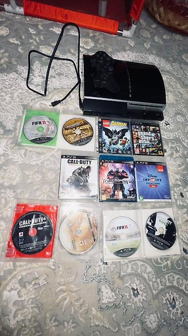 PS3 (Sony PlayStation 3): PS 3 FAT 1 тб ссди карта Ждми есть кабель нет Зарядка для джойстика — 2