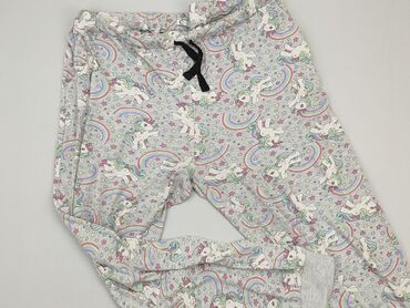 białe spódnico spodnie: Pyjama trousers, L (EU 40), condition - Good