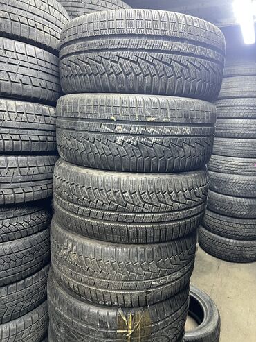 Шины: Шины 245 / 45 / R 17, Зима, Б/у, Комплект, Легковые, Корея, Hankook