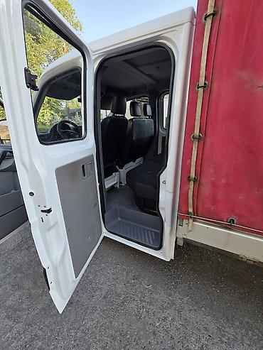 транс: Mercedes-Benz Sprinter тентованный бортовой, двухрядная кабина — 9