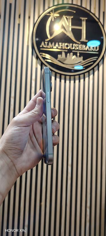 prodat iphone: IPhone 15 Pro Max, 256 GB, Natural Titanium, Face ID, Sənədlərlə, Zəmanət — 6