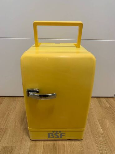 nove alu felne 15: Mini frižider TraXon BSF zuti 12- 220 v -extra Fantastican mini
