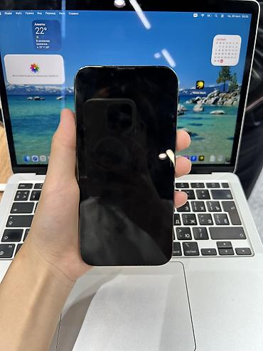 Уюлдук телефондор жана аксессуарлар: IPhone 13 Pro, Колдонулган, 256 ГБ, Jet Black, Коргоочу айнек, Каптама, 100 % — 4