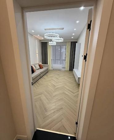 крейсер жк: 2 комнаты, 77 м², Асанбай мкр 2 этаж, Дизайнерский ремонт — 4