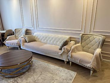 bellona divan: Bellona divan-kreslo dəsti - Komplekt: 1 divan + 2 kreslo - Divan — 1