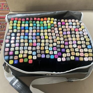 полный комплект: Набор спиртовых маркеров для рисования — 262 цвета. - Полноценная