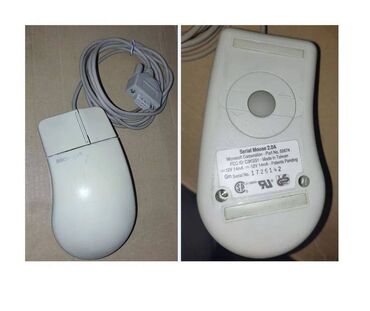 компьютерная мышь бишкек: Ретро мышь Microsoft Serial Mouse 2.0A COM, рабочая три дня на
