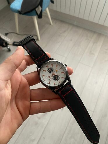 cartier üzük qiyməti: Новый, Наручные часы, Cartier, цвет - Черный