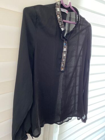 ženska crna košulja: Crna kosuljica, velicina L 🌸 XL