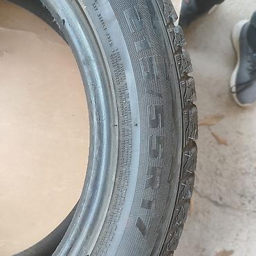 r17 22545: Шины 215 / 55 / R 17, Зима, Б/у, Комплект, Легковые, Китай, Kapsen — 4