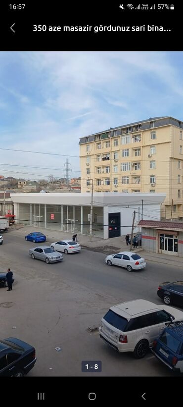 1 otaqlı ev: 350 aze ev sahibin ozunden gordunuz sari binda her biseyi var yol