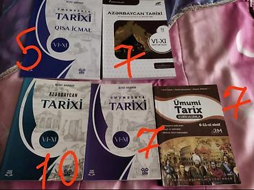 tar satılır: Dərslik və test toplusu paketləri – Ədəbiyyat, Tarix və Rus dili — 3