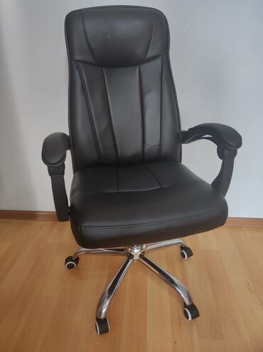 кресло масаж: Кресло руководителя, Офисное, Б/у