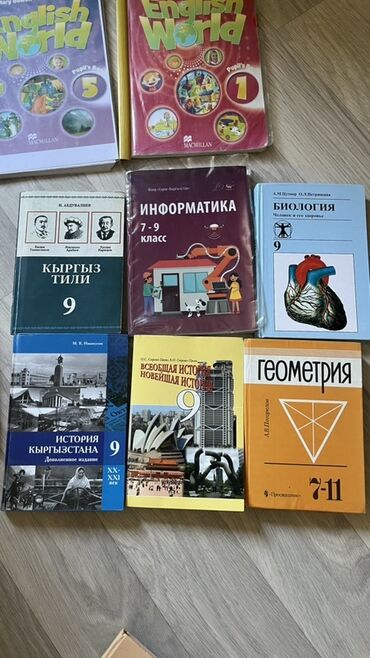 Другие учебники: Подборка школьных учебников для средних и старших классов. Состав: -