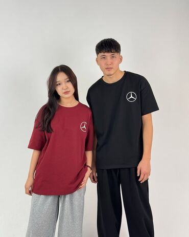 Футболки: Футболка, Оверсайз, Китай, Хлопок, Новый, XL (EU 42)