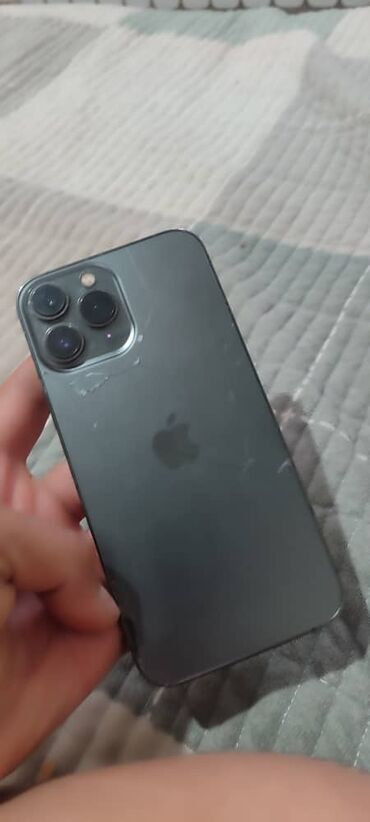 необычные чехлы на айфон 13 про макс: IPhone 13 Pro Max, Колдонулган, 128 ГБ, 85 %