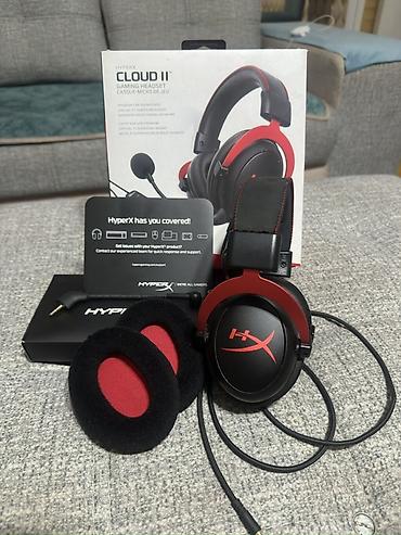 sound: HyperX Cloud II Səsi təmiz verir, xırda detallar rahat eşidilir. Səs — 1