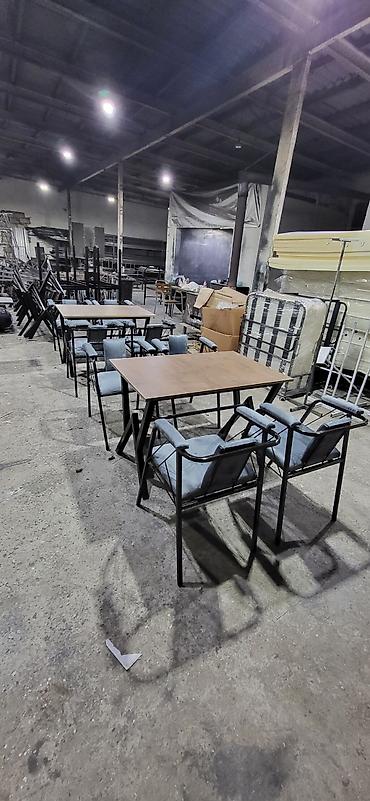 Stullar ilə, Düz masa, 4 nəfər, Azərbaycan, Zəmanətli, Kredit yoxdur, Ödənişli quraşdırma