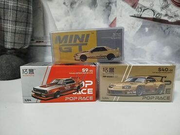 купить золото: Продам модели Mini gt и pop race. 2 Top secret золотого цвета, и одна