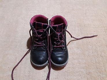 Čizme: Tople crne čizme devojčice cipele br 26 ug 16,5 cm Tople crne čizme — 5