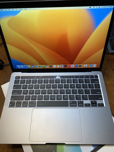 ноутбук macbook pro: Ультрабук, Apple, 8 ГБ ОЗУ, Apple M2, 13.5 ", Б/у, Для работы, учебы, память SSD