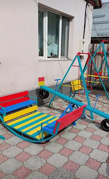 Другие игровые комплексы: Качели для детей. Игровой комплекс в наличии. В полной комплектации — 27