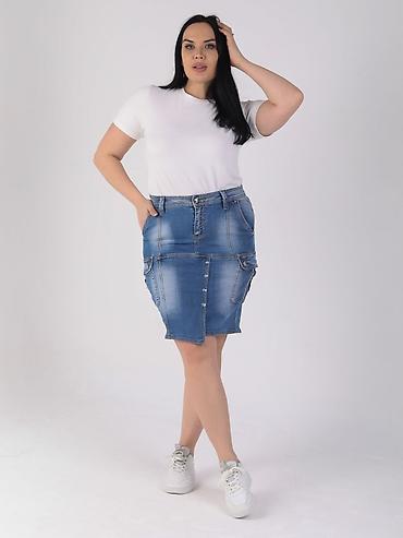 Другая женская одежда: Джинсовые сарафаны и юбки: Купи у меня по 500 сом продавай по 1000 сом — 25