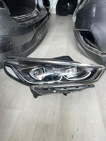простой: Комплект передних фар Hyundai 2018 г., Б/у, Оригинал, Корея — 2