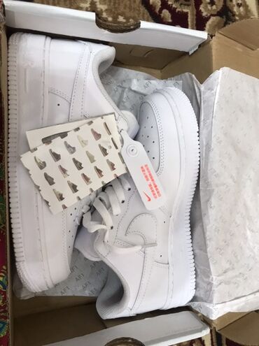 Кроссовки и спортивная обувь: Кроссовки Nike Air Force 1 Low (белые) - Классическая модель AF1 — 7