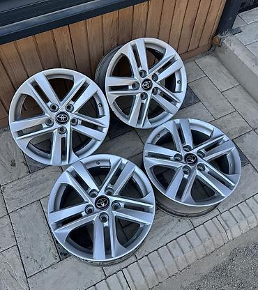 corola: Литые Диски R 16 Toyota, Комплект, отверстий - 5, Б/у — 3