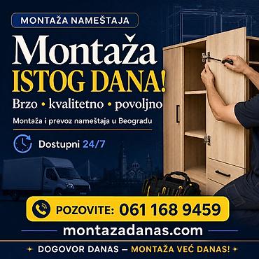 pomoc u kuci nis: Montaža nameštaja Beograd — istog dana po dogovoru. Brzo, kvalitetno i — 1