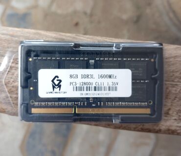 Operativ yaddaş (RAM): Operativ yaddaş (RAM) 8 GB, 1600 Mhz, DDR3, Noutbuk üçün, Yeni