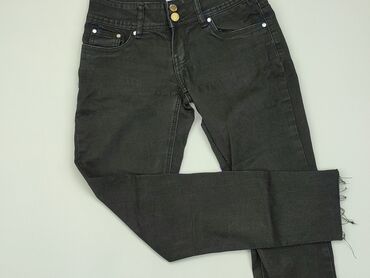 jeansowe rozkloszowane spódniczka: Jeans, S (EU 36), condition - Good