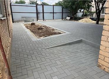Укладка брусчатки и тротуарных плиток: ВИБРОПРЕССОВАННАЯ БРУСЧАТКА ГАРАНТИЯ 10 ЛЕТ😍 -Толщина 6см, 20*10 — 12
