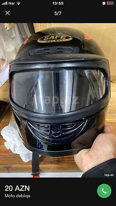 Мотоэкипировка: Yenidi istifadə edimir deyə satılır Məhsul: SAFE Helmet tam üzlü — 7