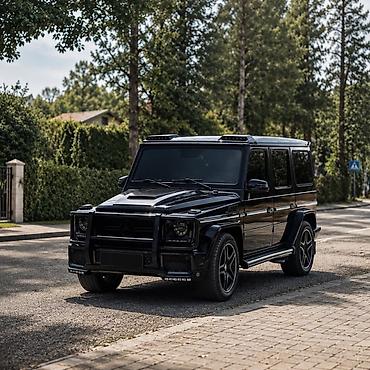 на кару: Mercedes-Benz G-class AMG: 2005 г., 5.5 л, Автомат, Бензин, Внедорожник — 2